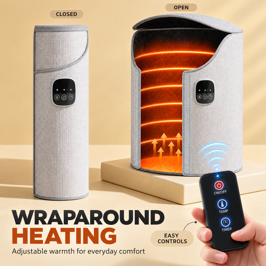Adjustable Wraparound Electric Heat Sleeve