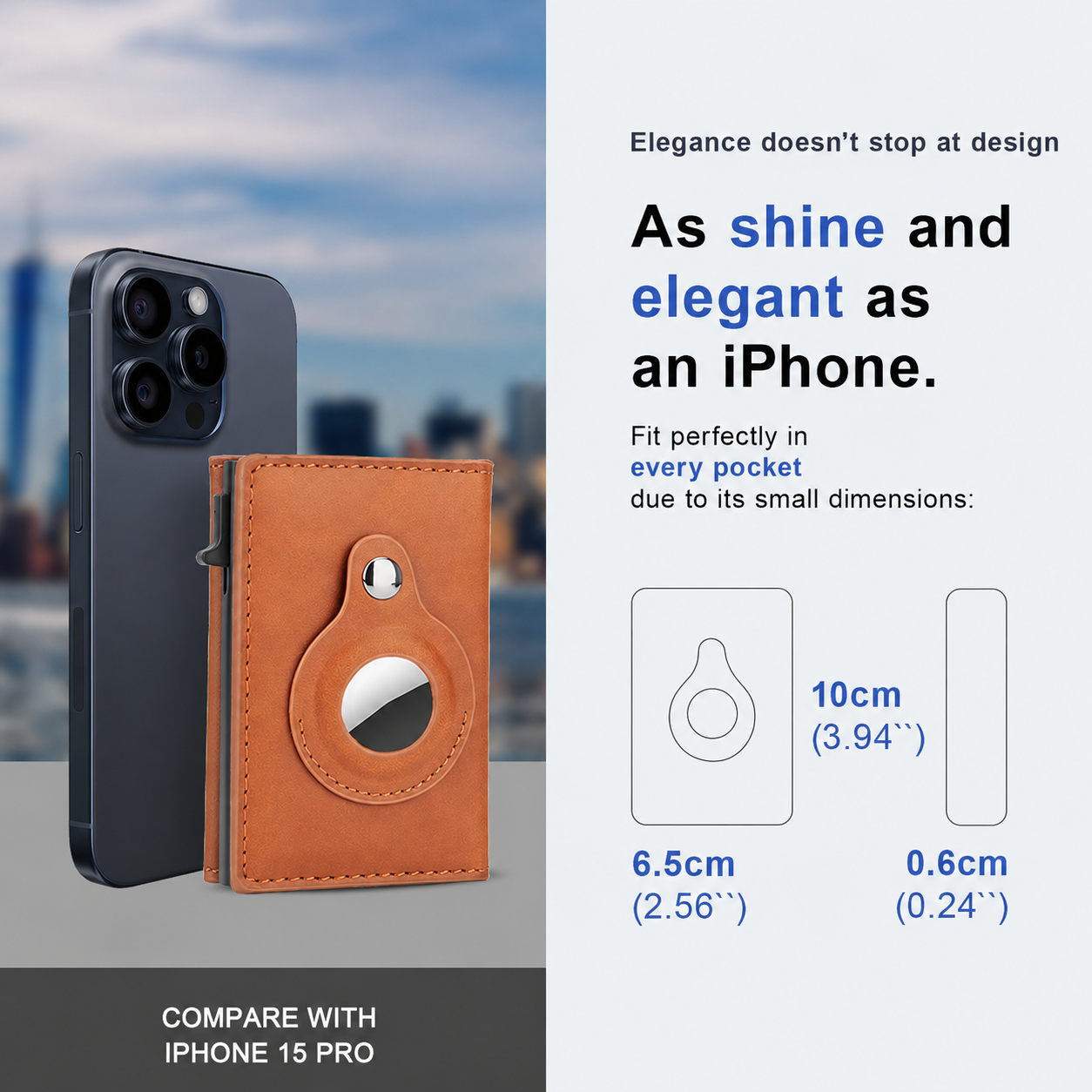 Slim Smart Wallet – Track It, Protect It, Carry It In Style