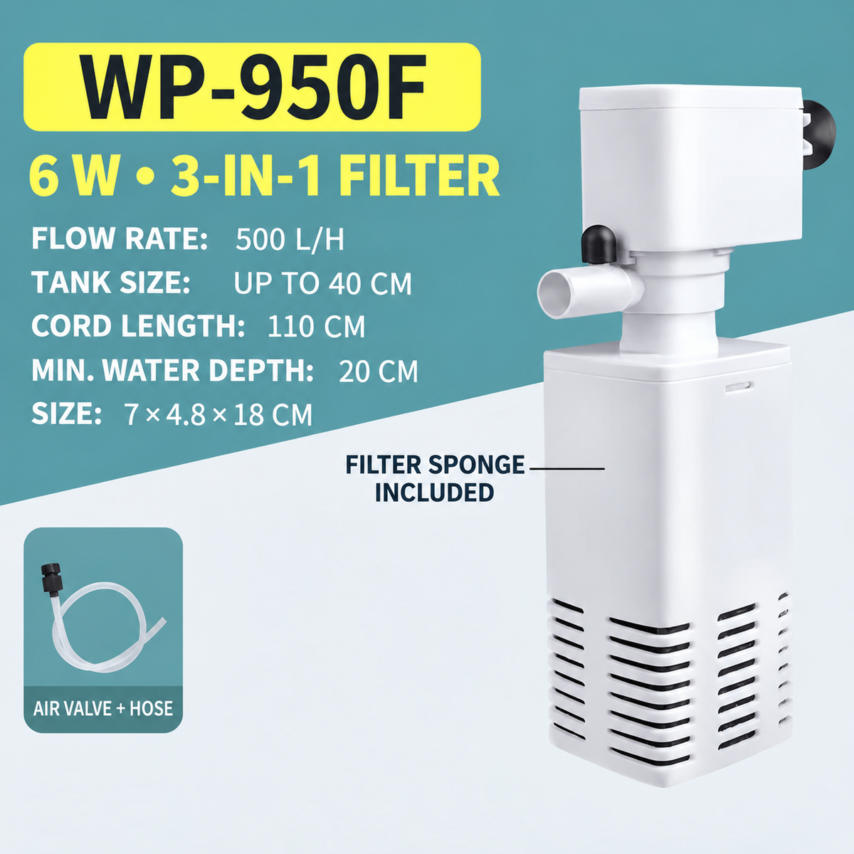 Multi-Function Aquarium Filter