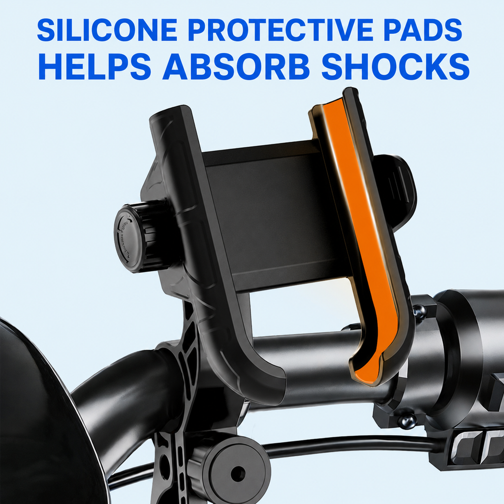 Quick-Release Bicycle Phone Mount