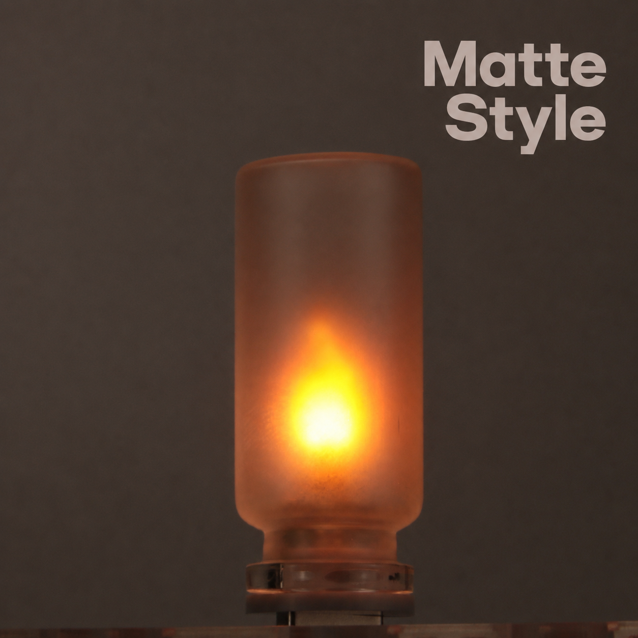 Realistic Flame LED Night Lamp