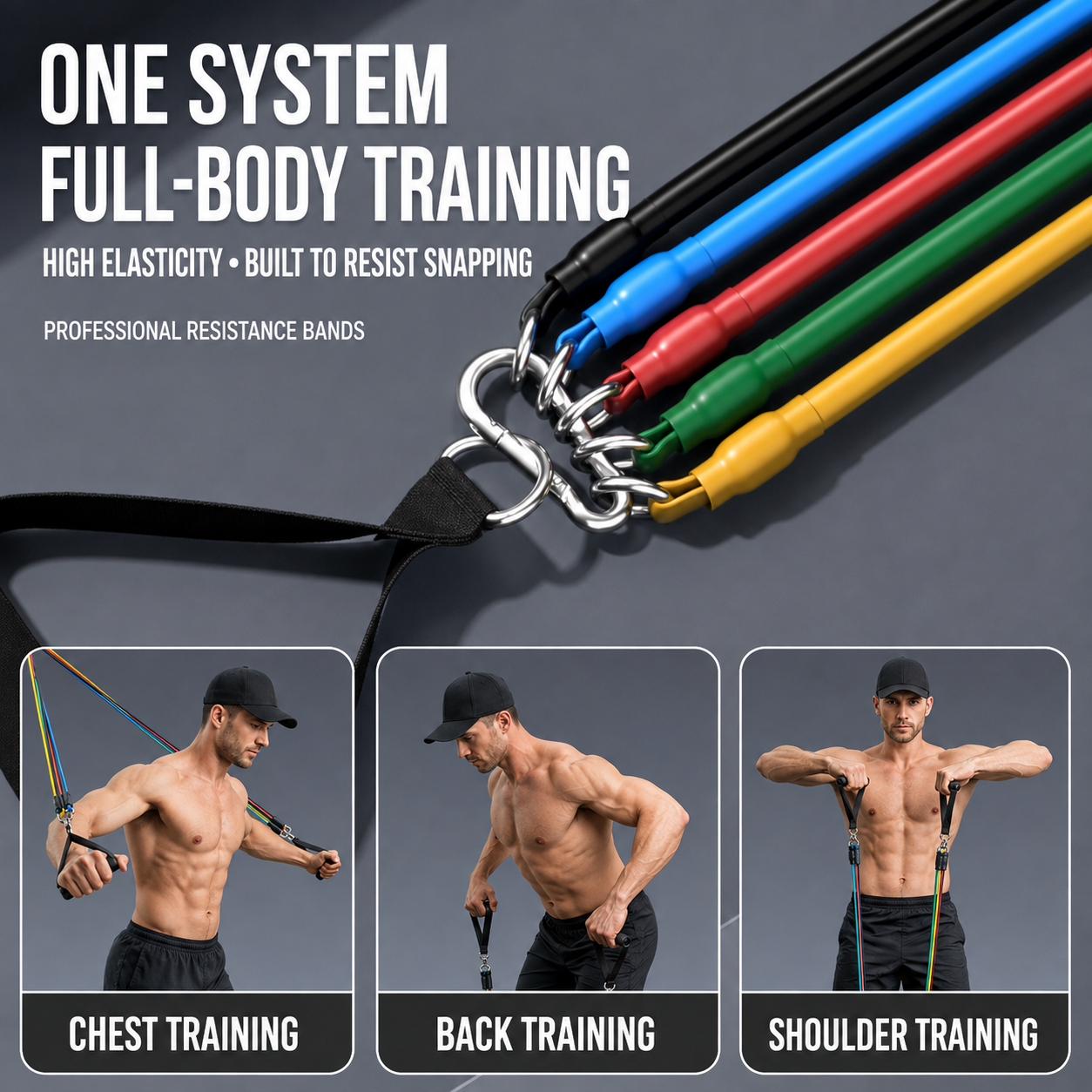 Full-Body Resistance Band Training Set