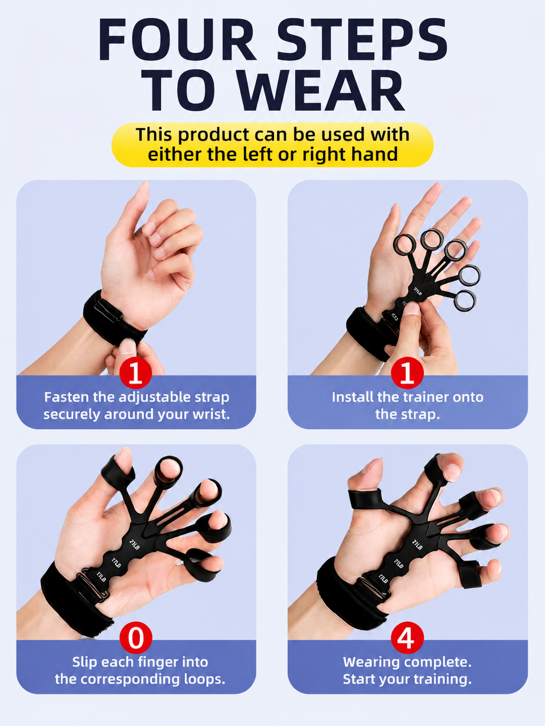 Adjustable Finger Strength Trainer
