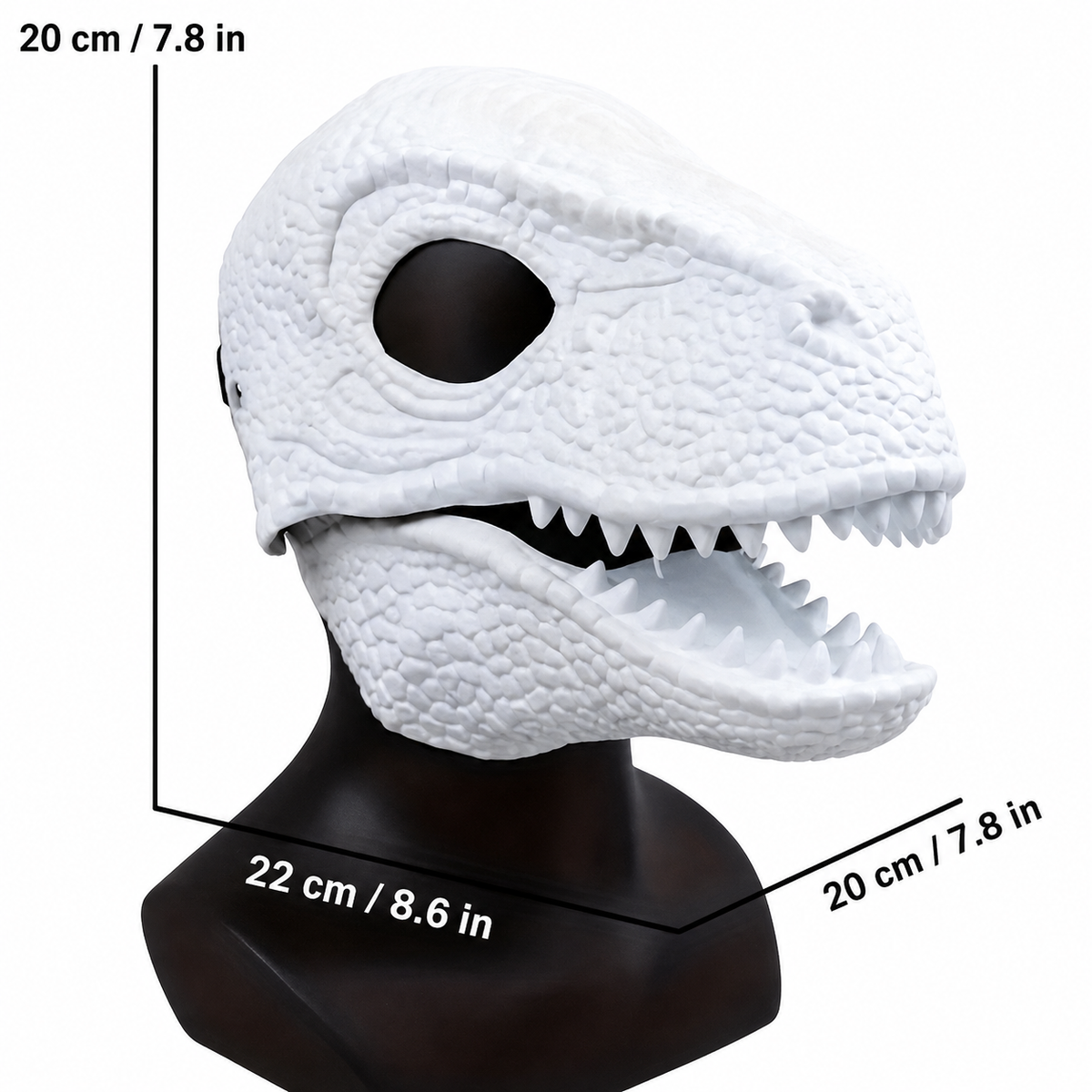 Realistic T-Rex Dinosaur Mask