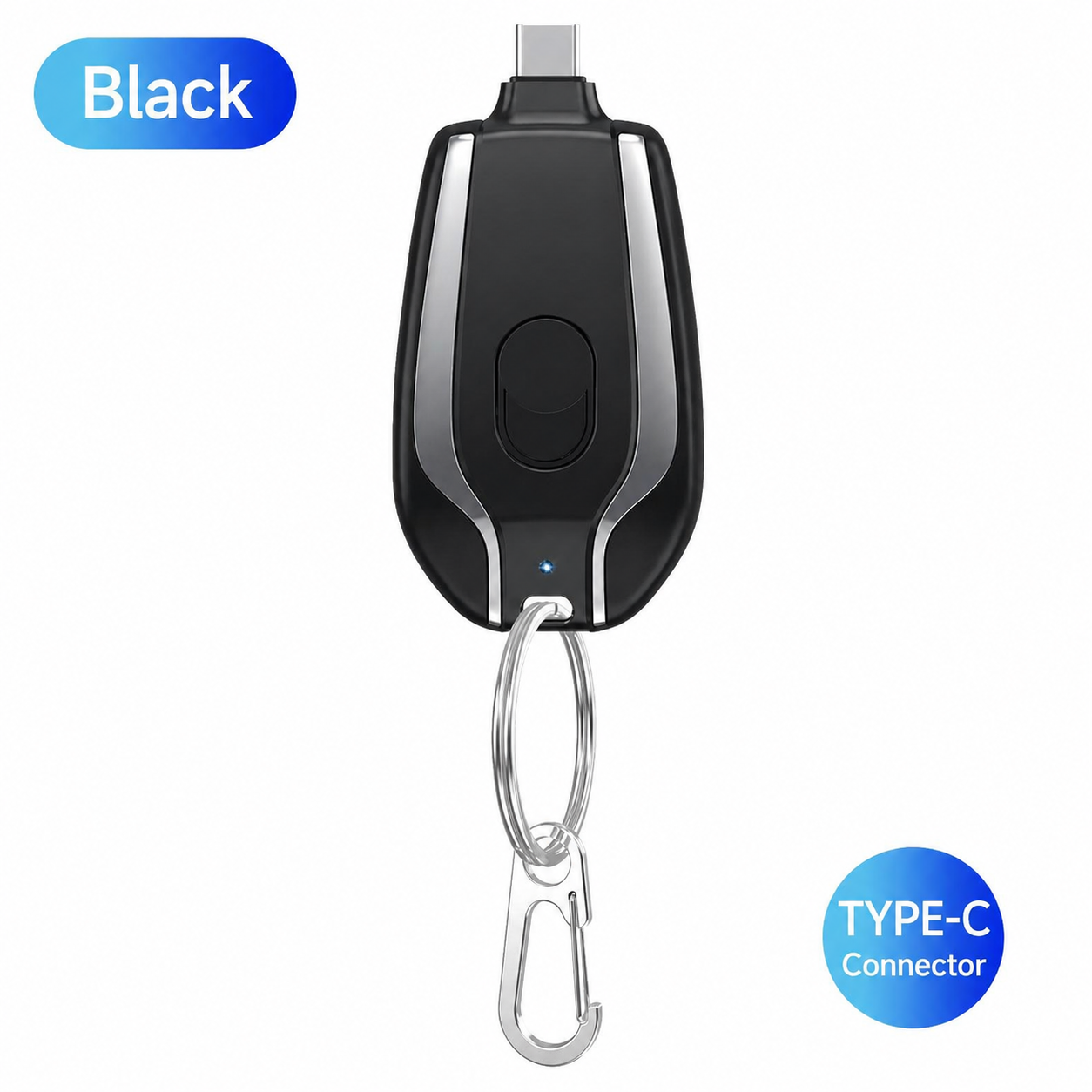 Mini Keychain Power Bank with High Capacity