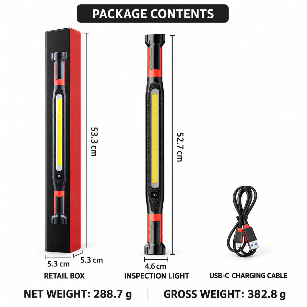 360° Magnetic LED Work Light