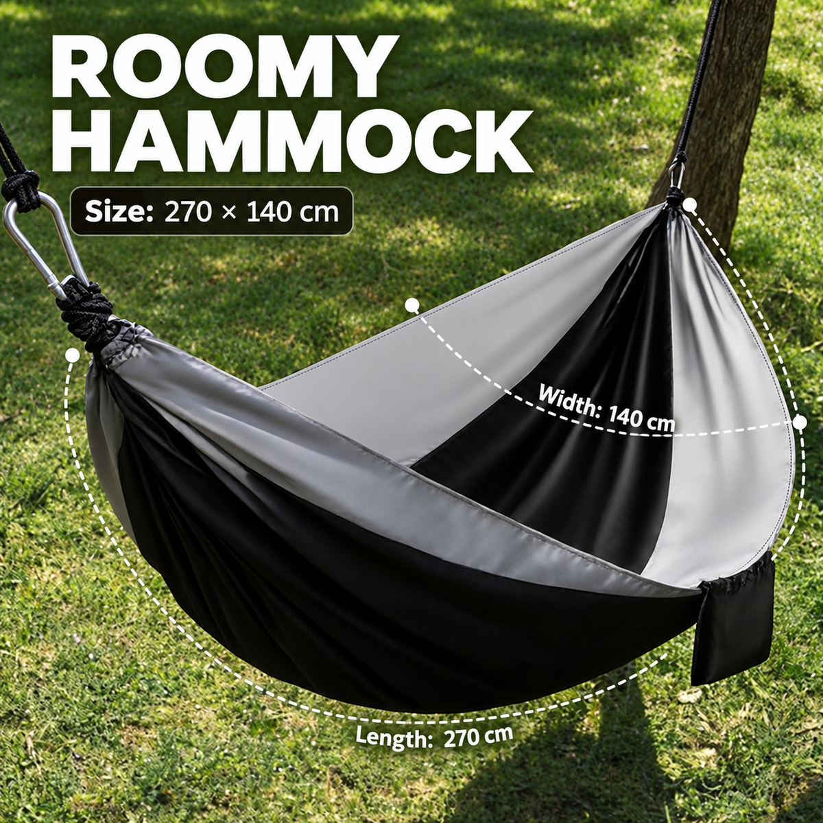 Lightweight Portable Camping Hammock