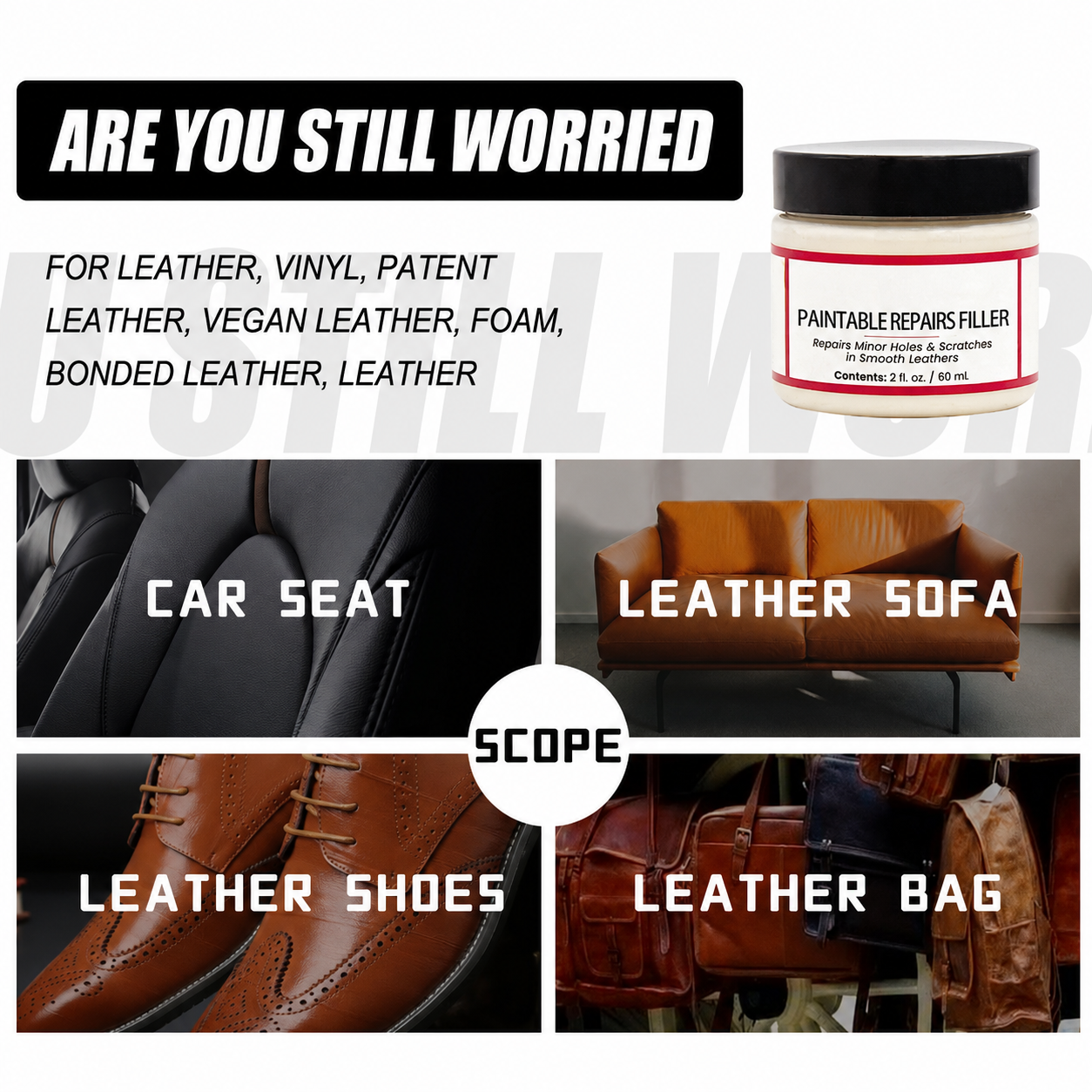 Leather Repair Filler