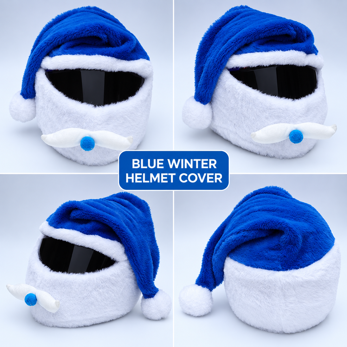Character Plush Motorcycle Helmet Cover