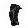 Dial-adjustment sports knee brace