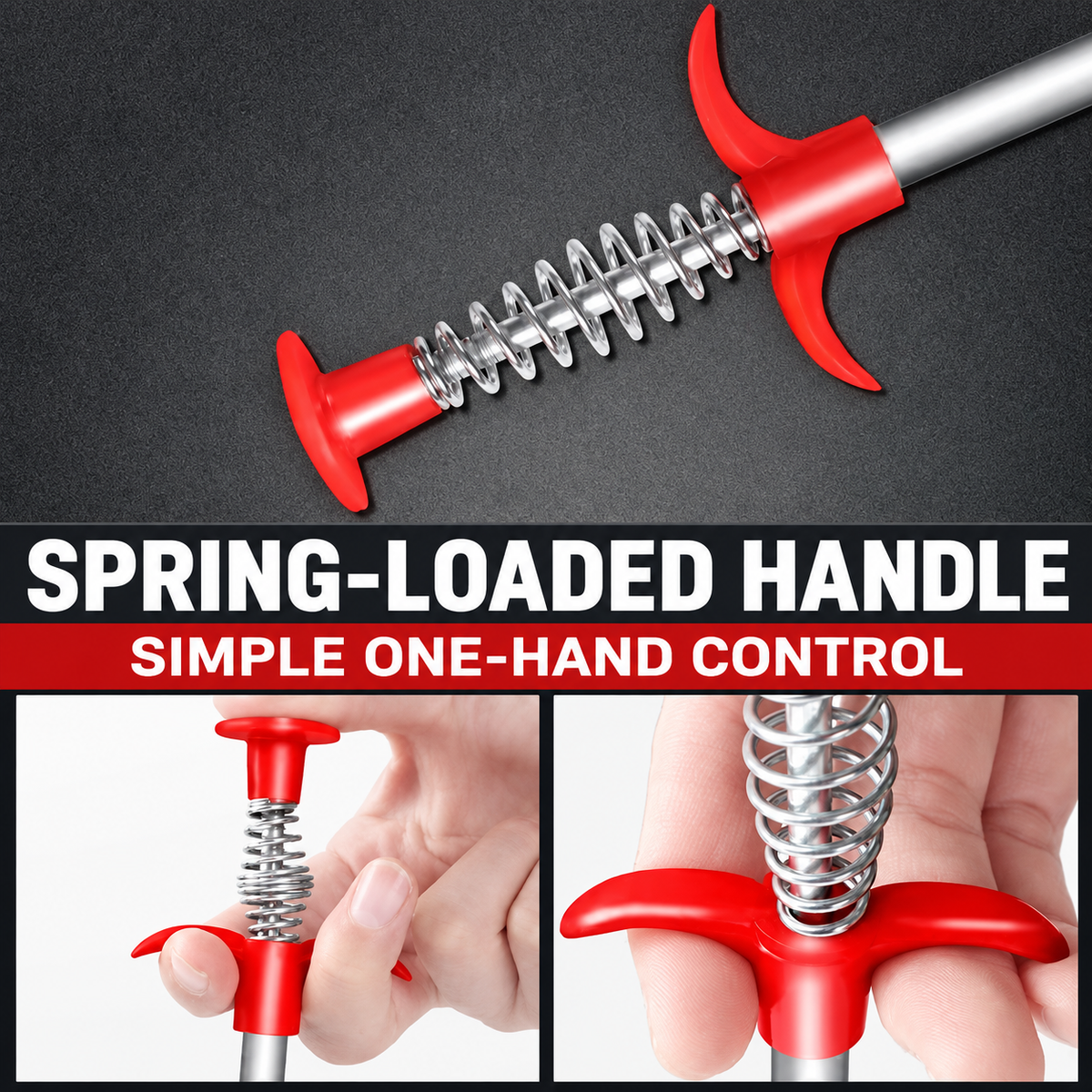 Flexible Four-Claw Retrieval Tool