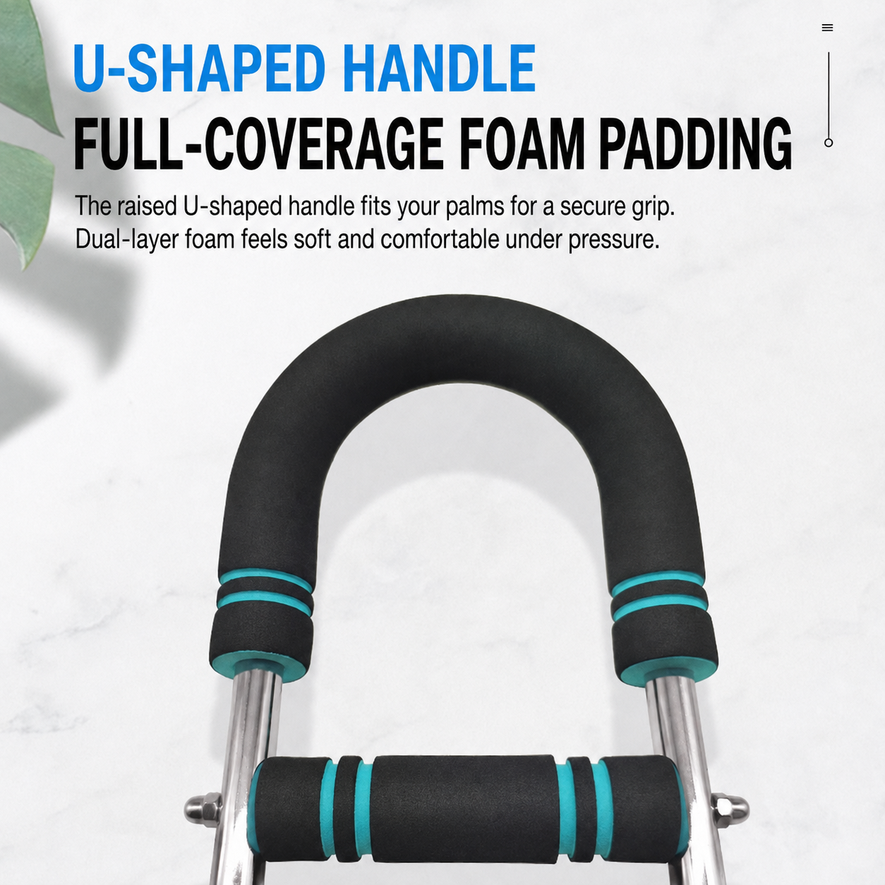 U-Shaped Push Up Board Bar