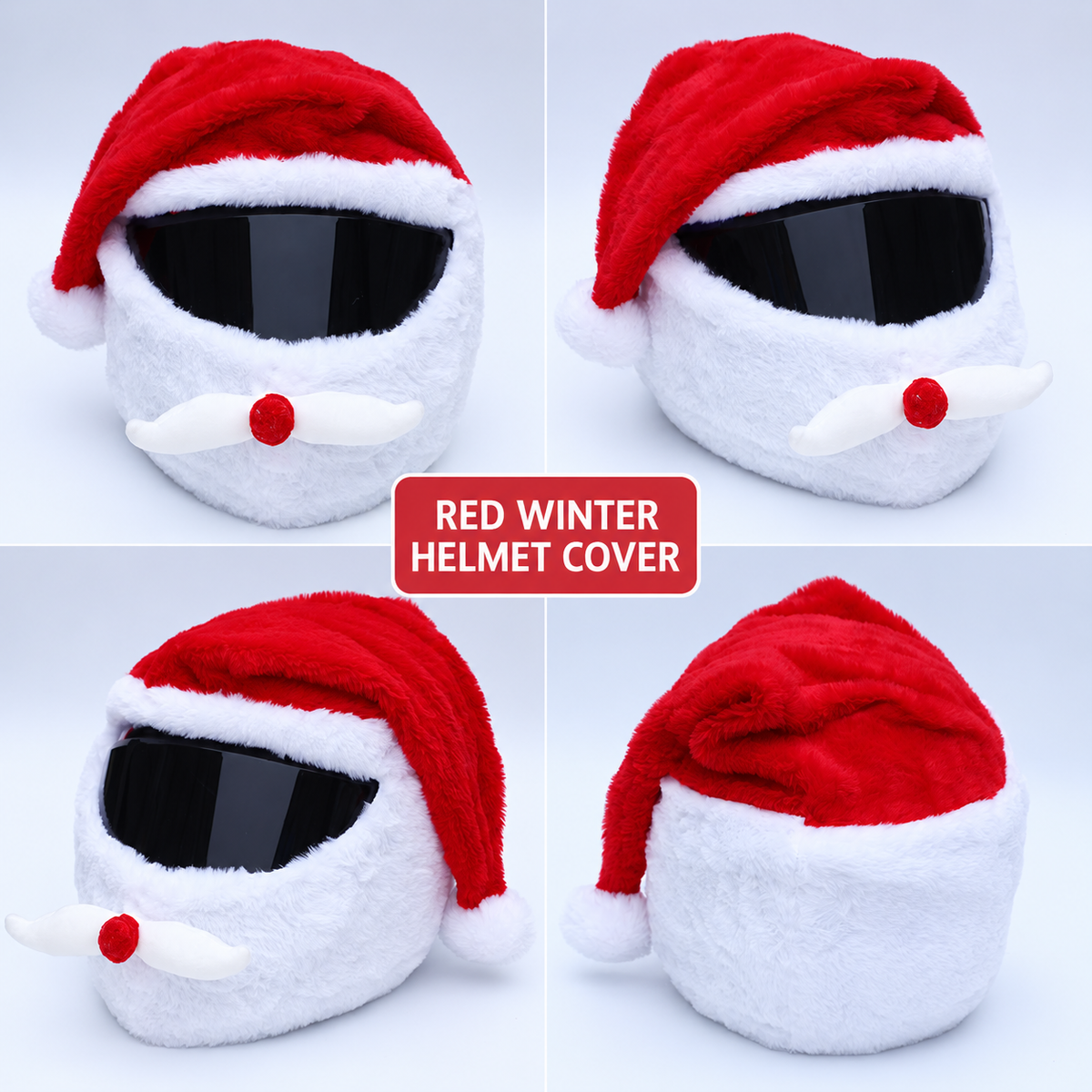 Character Plush Motorcycle Helmet Cover