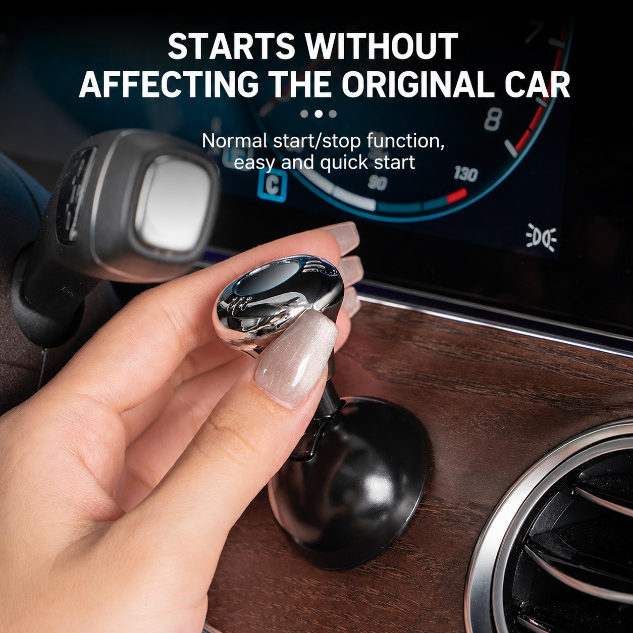 Universal Car Start Button Lever