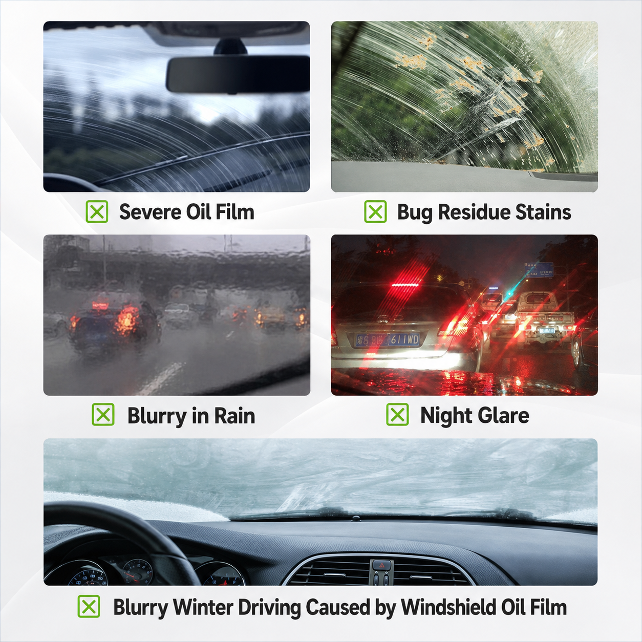 Windshield Oil Film Remover