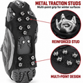 Stretch-Fit Ice & Snow Traction Cleats
