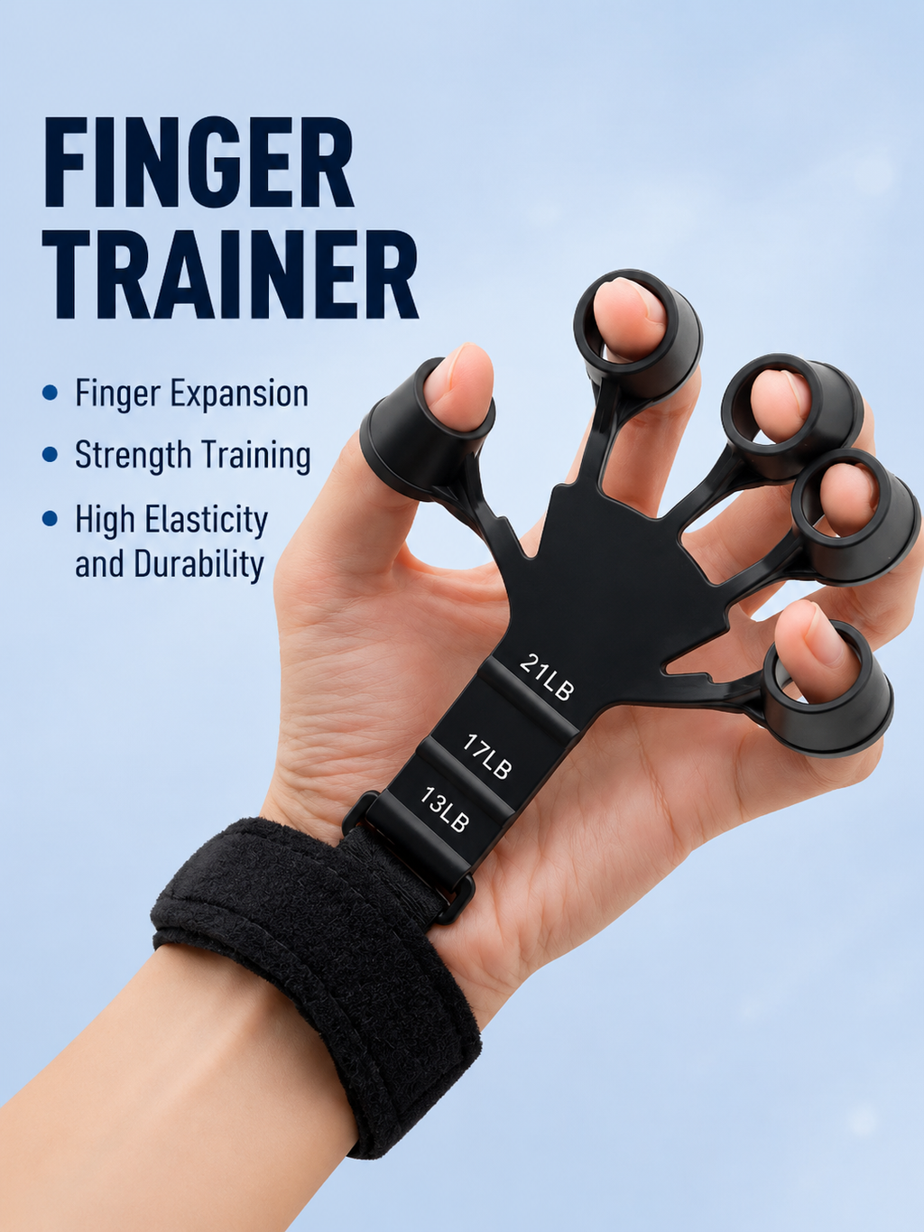 Adjustable Finger Strength Trainer