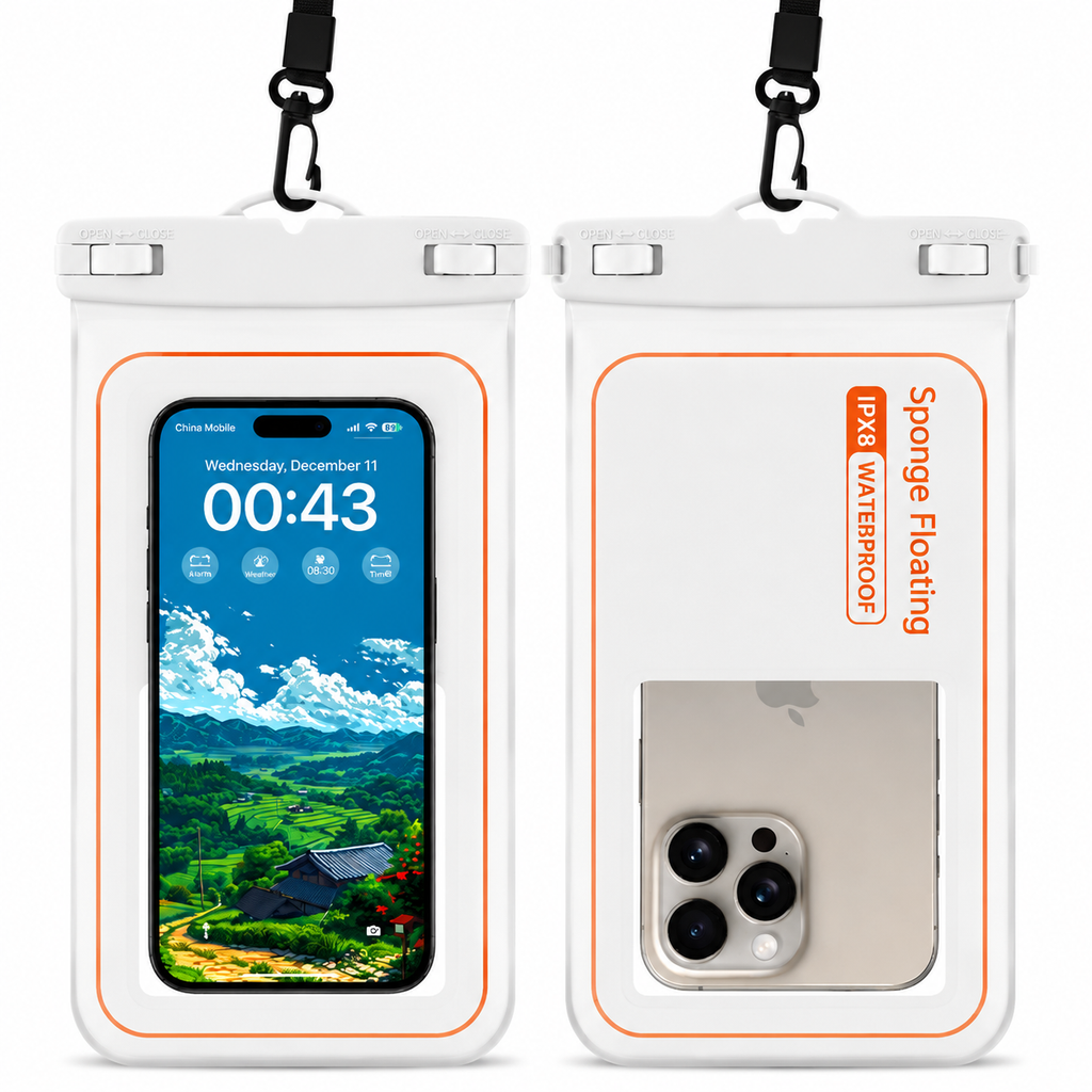 Waterproof Phone Pouch with HD Touch-Sensitive Screen