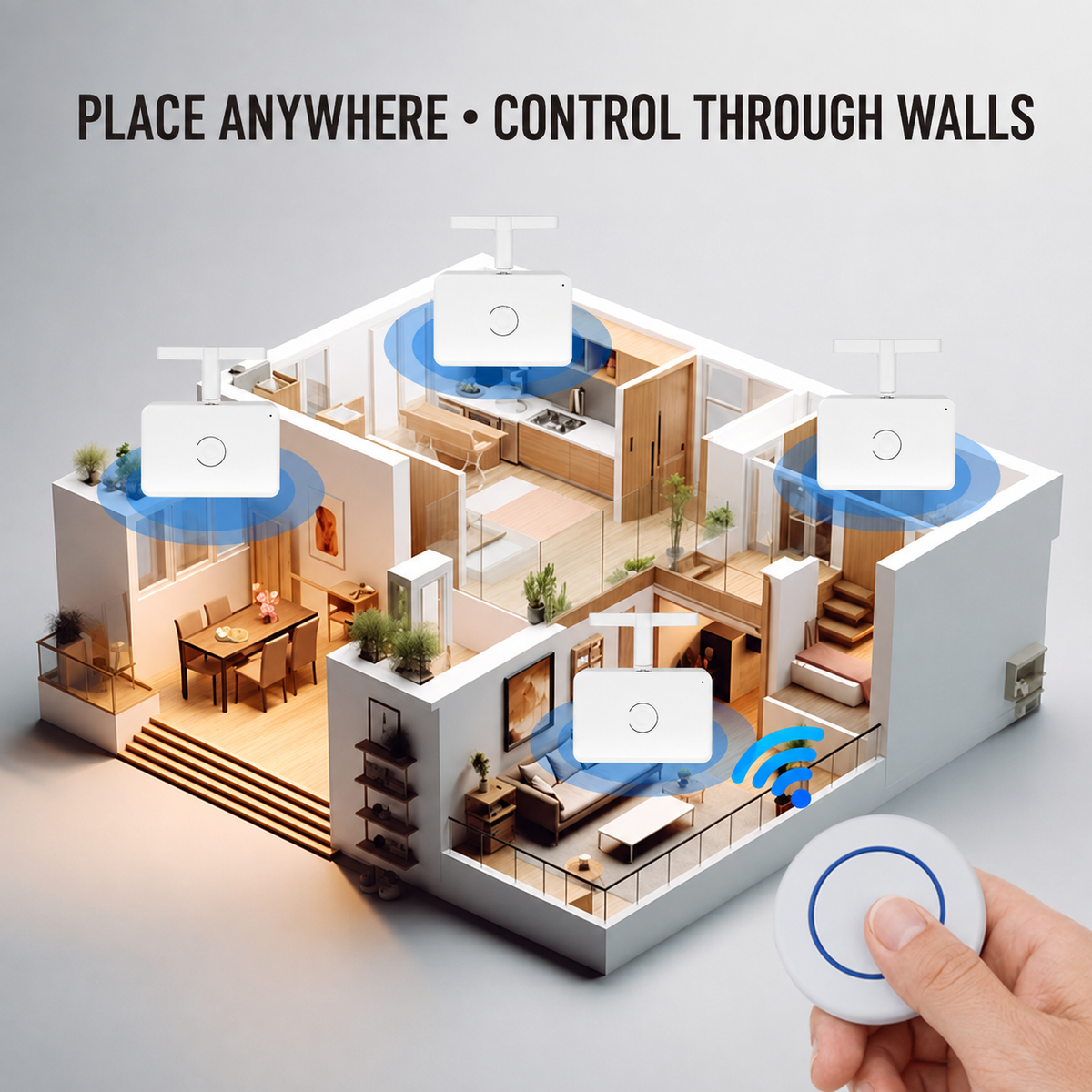 Wireless Remote Control Light Switch