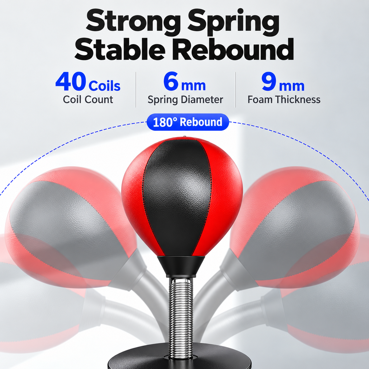 Suction-Base Boxing Reflex Ball