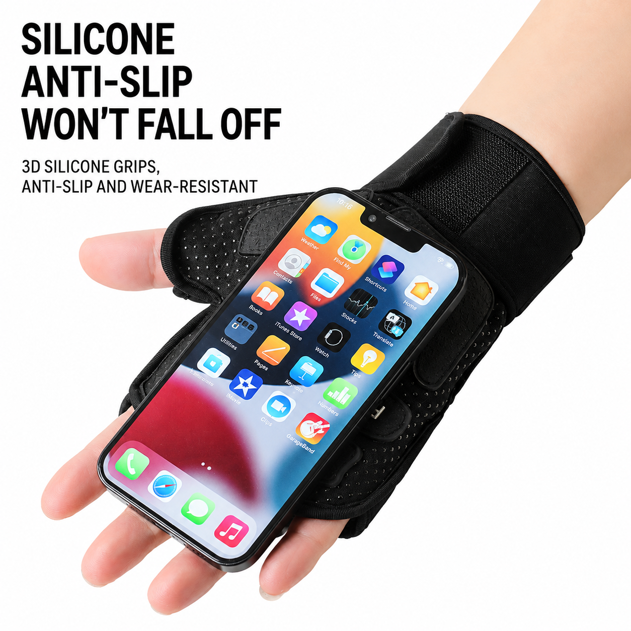 Men's Shock Absorbing Workout Gloves