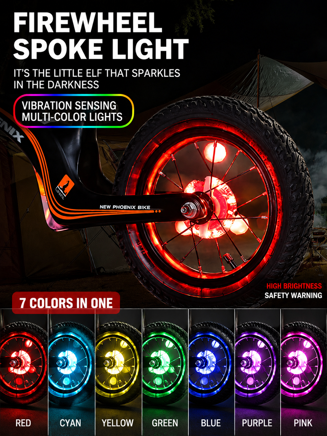 Firewheel Spoke Light