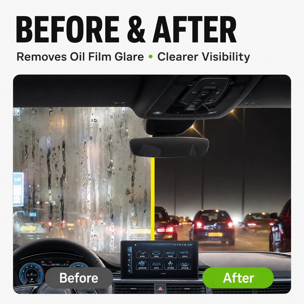 Windshield Oil Film Remover