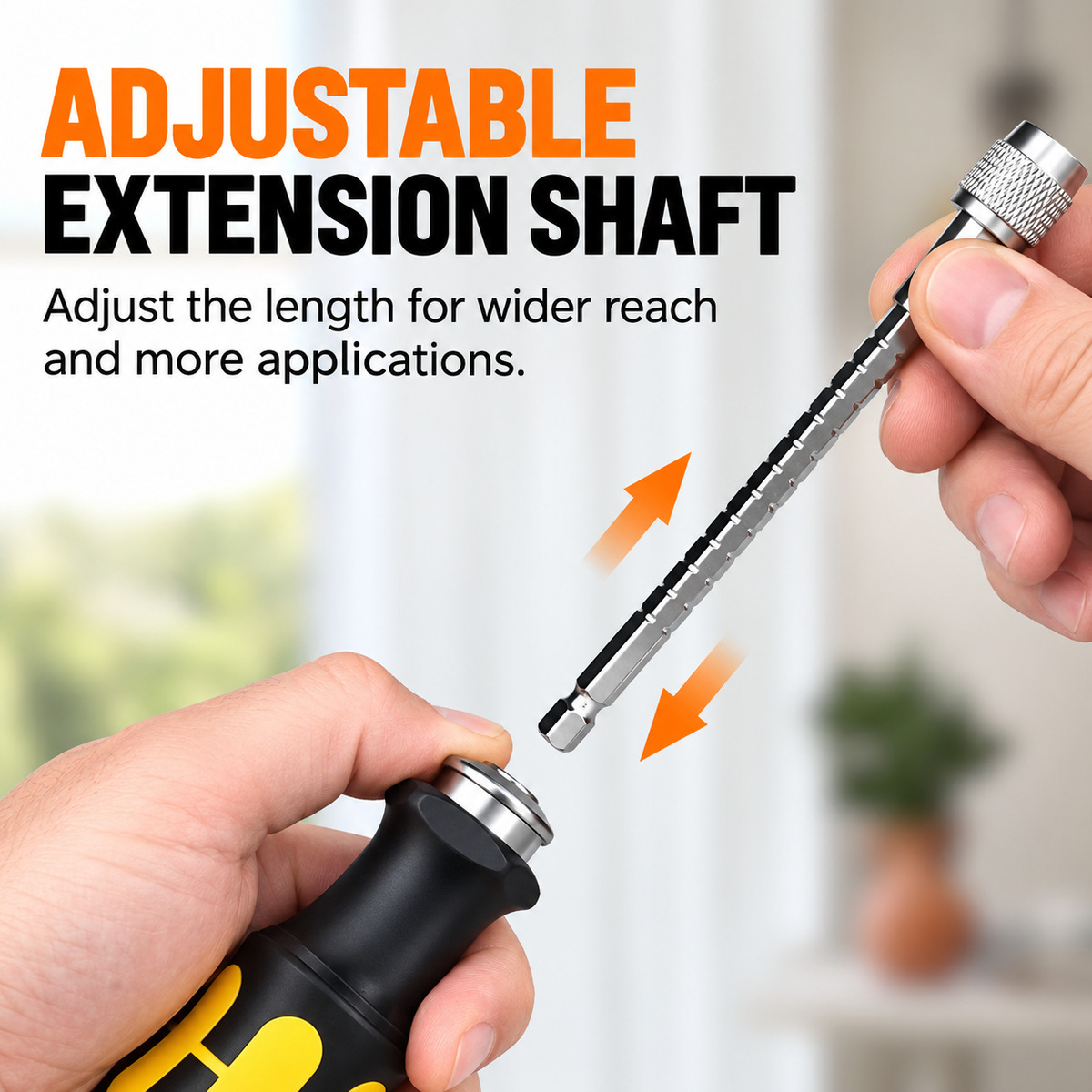 6-in-1 Ratcheting Screwdriver