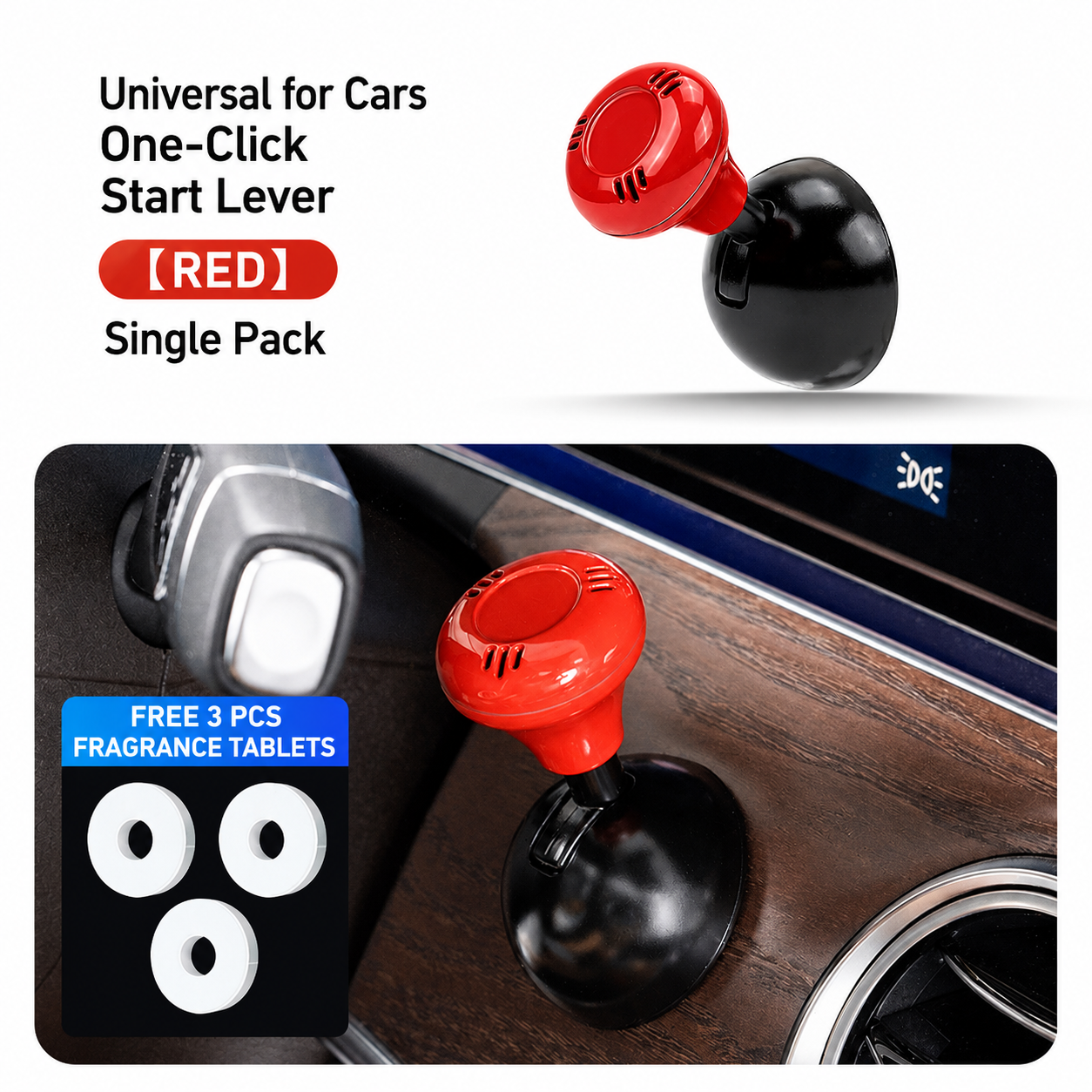 Universal Car Start Button Lever