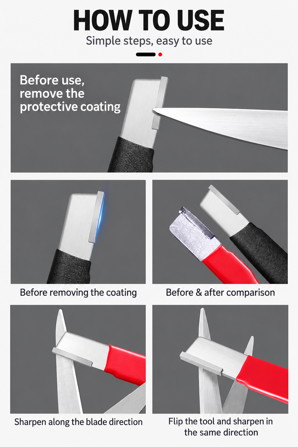 Multi-Tool Blade & Pruner Sharpener