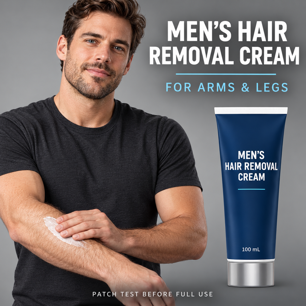 Men’s Smooth Body Hair Removal Cream