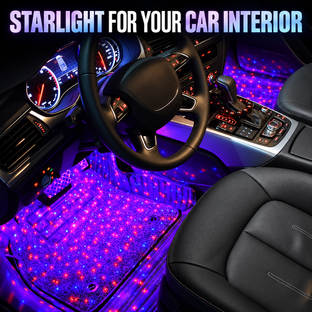 Sound-Active Car Starlight Kit