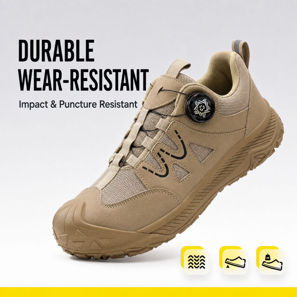Quick-Dial Protective Work Shoes