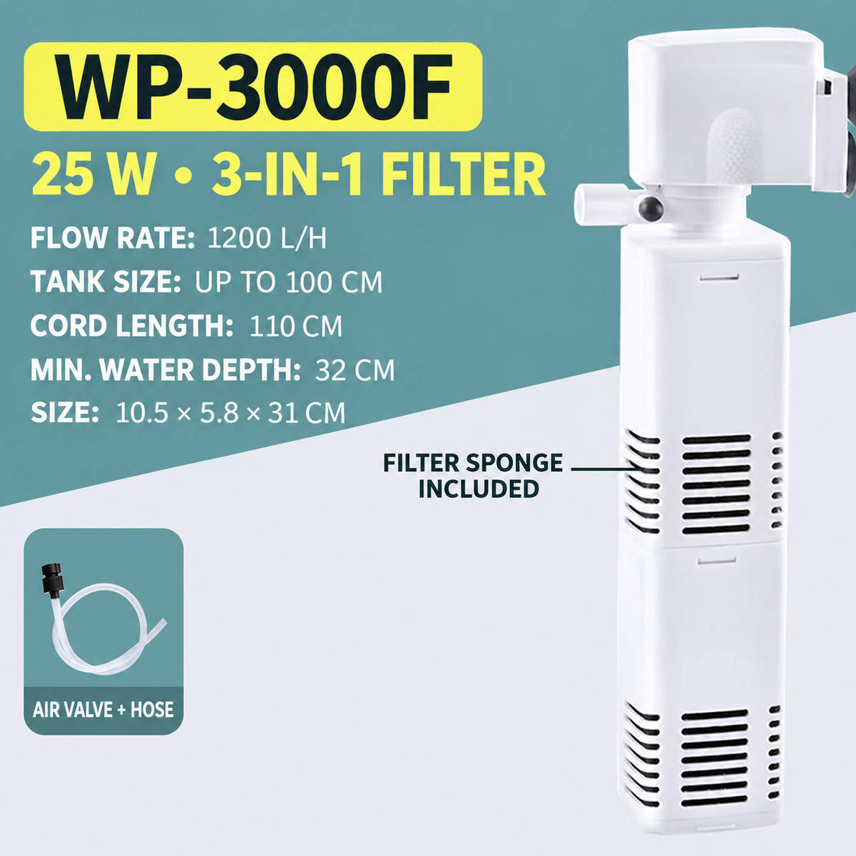 Multi-Function Aquarium Filter