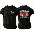 We'll Put A Boot In Your Ass Pattern Pattern 100% Cotton T-Shirt