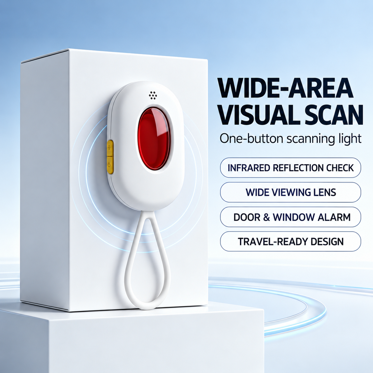Portable Reflection Scanner & Travel Alarm