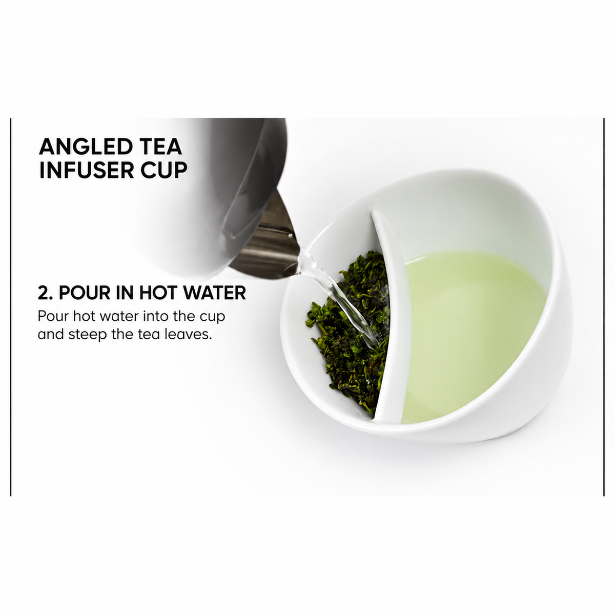 Angled Tea Infuser Cup