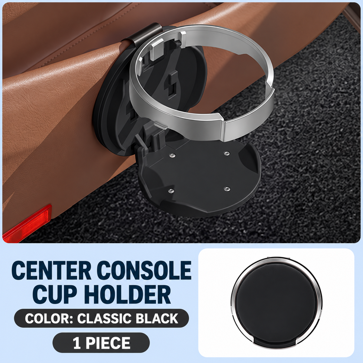 Foldaway Car Cup Holder