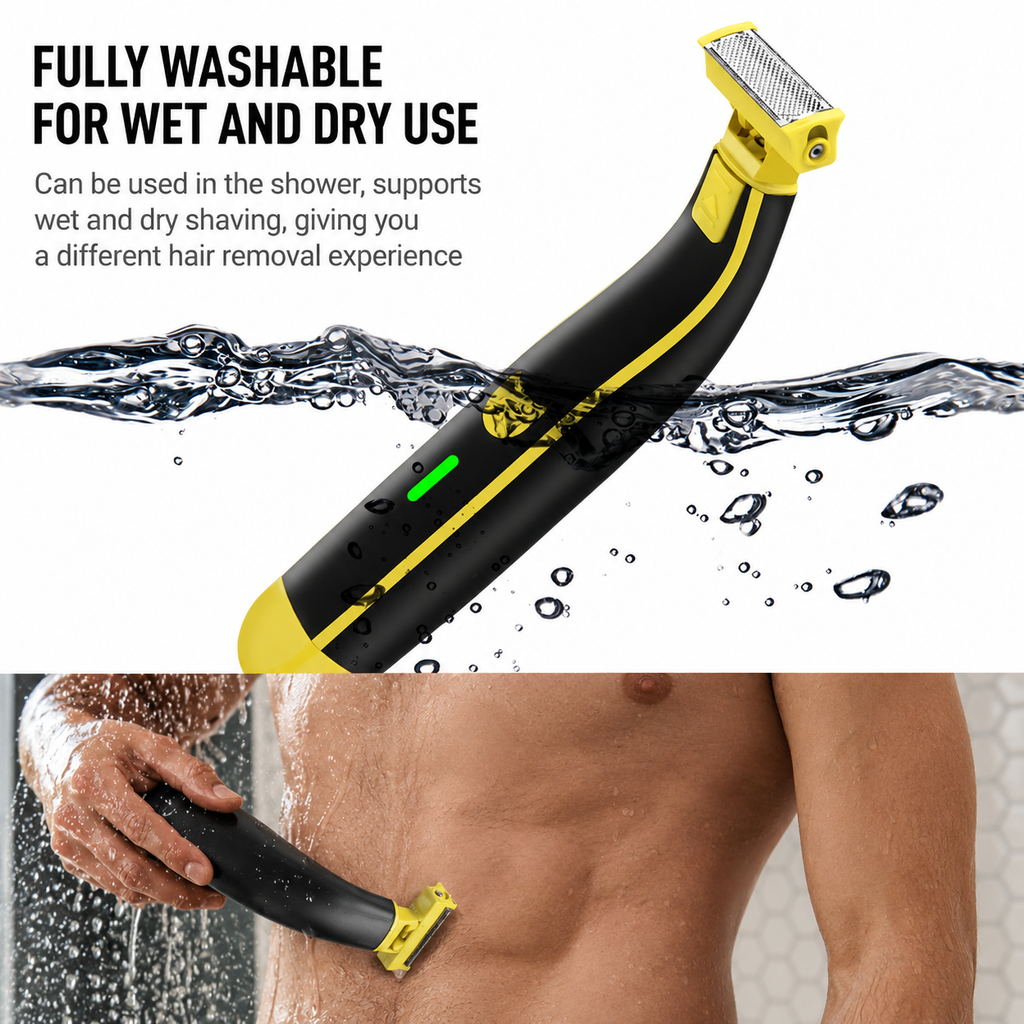 Men's Dual Blade Body Shaver