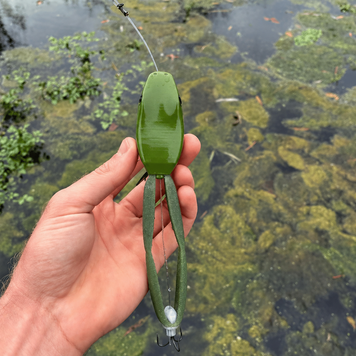 Lifelike Swimming Frog Fishing Lure