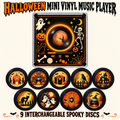 Holiday Mini Vinyl Music Player