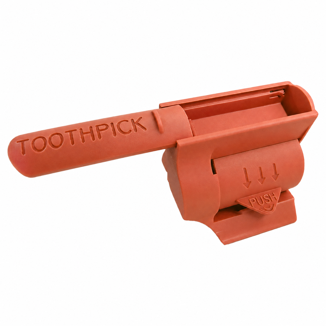 Mechanical Push-Button Toothpick Dispenser