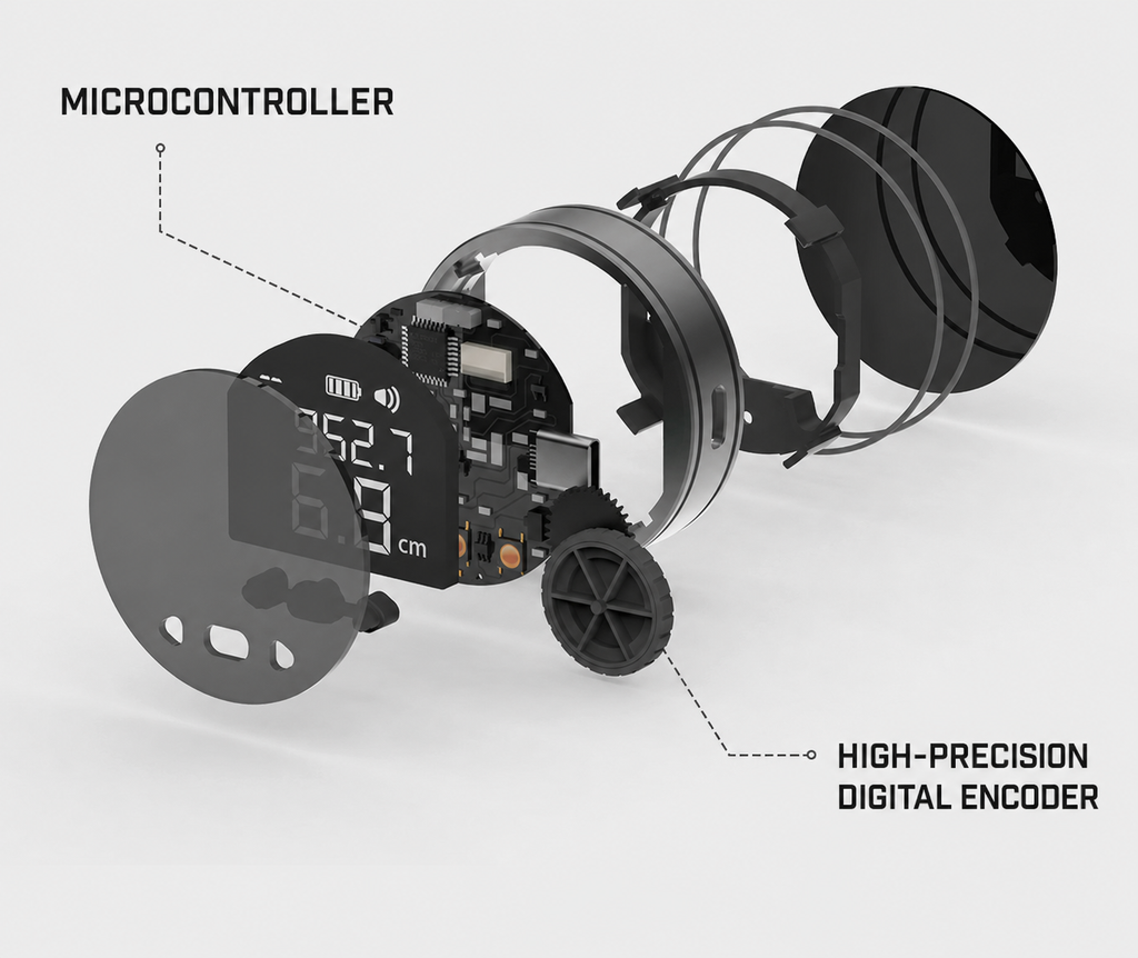 Digital Rolling Measuring Tool