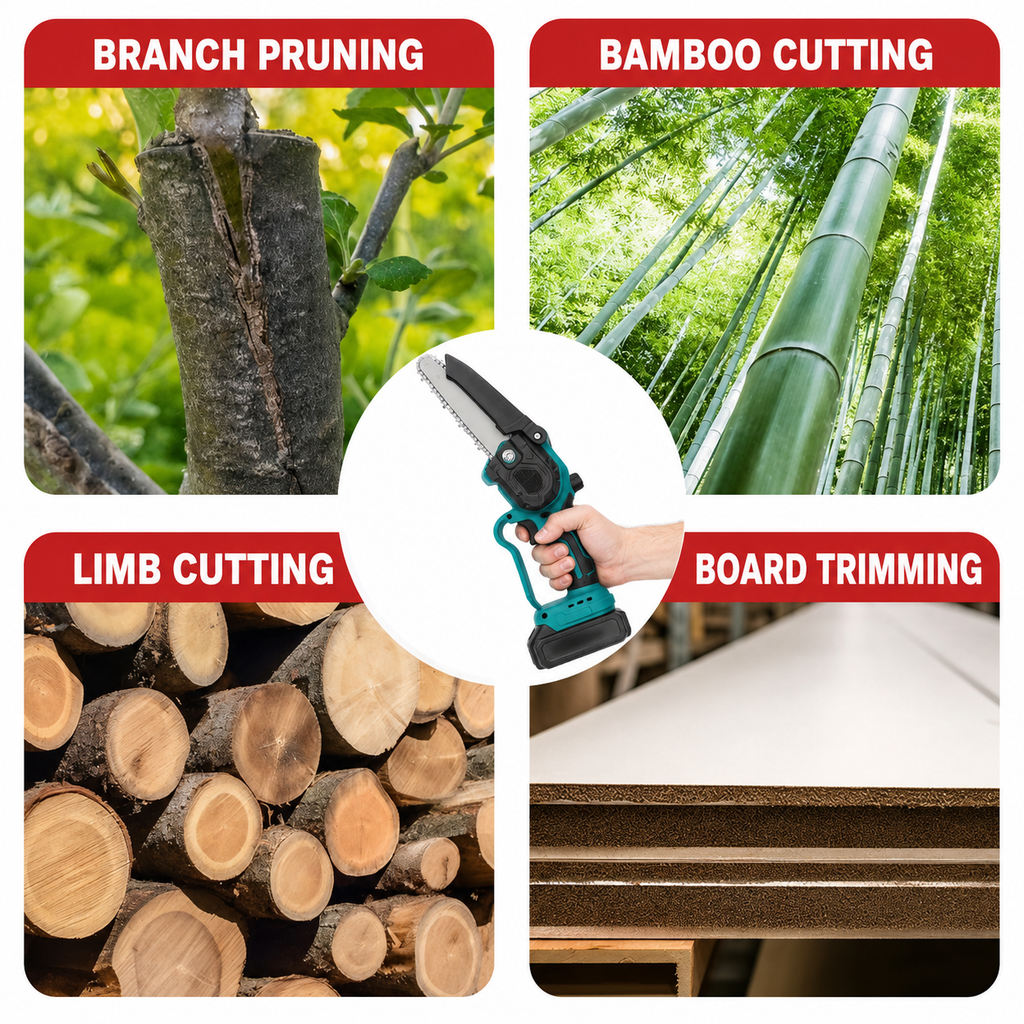 Compact Cordless Pruning Chainsaw