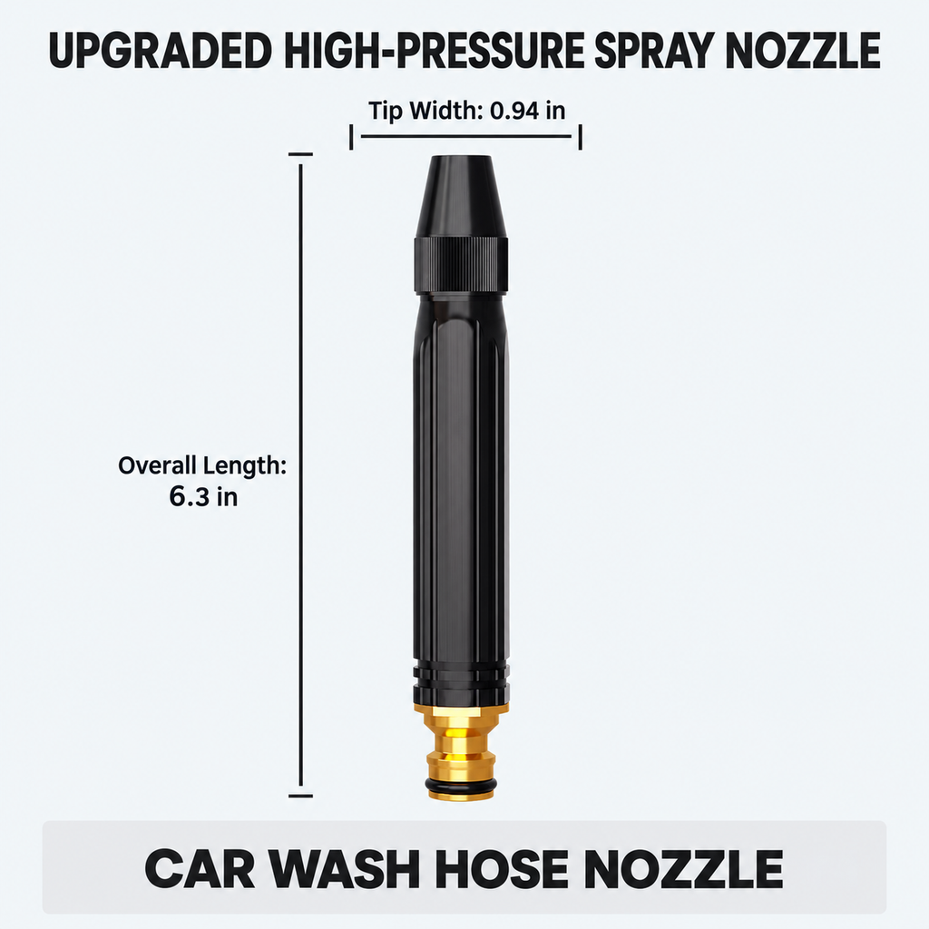 Adjustable Garden Hose Nozzle Kit