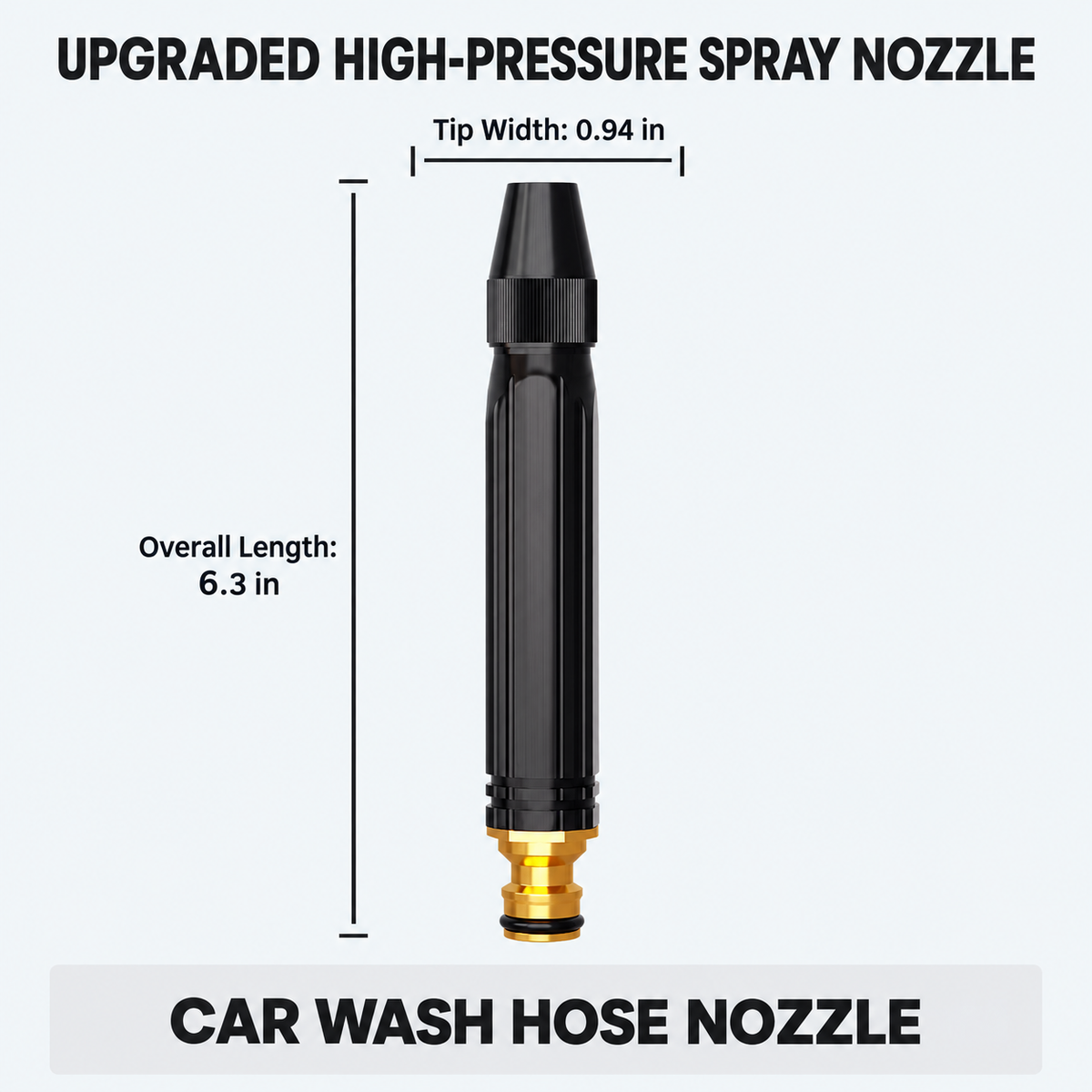 Adjustable Garden Hose Nozzle Kit
