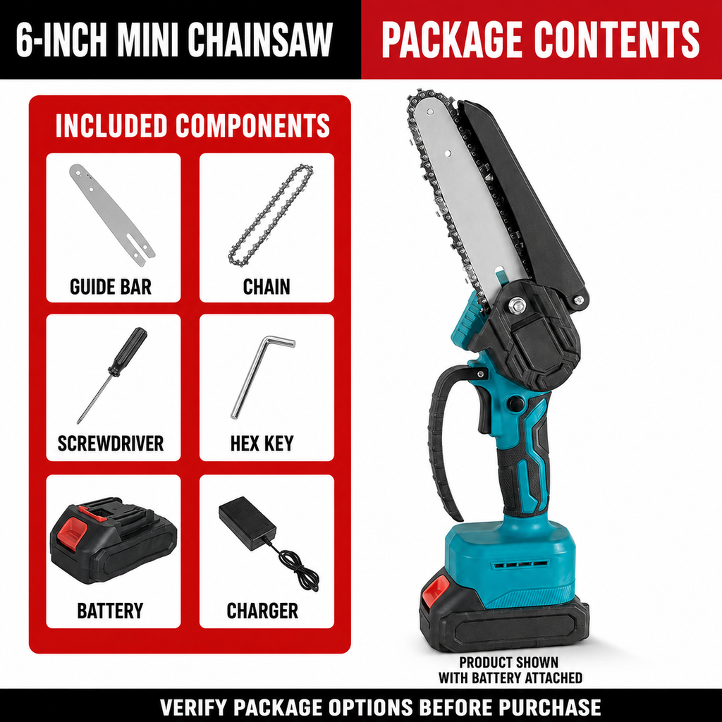 Compact Cordless Pruning Chainsaw