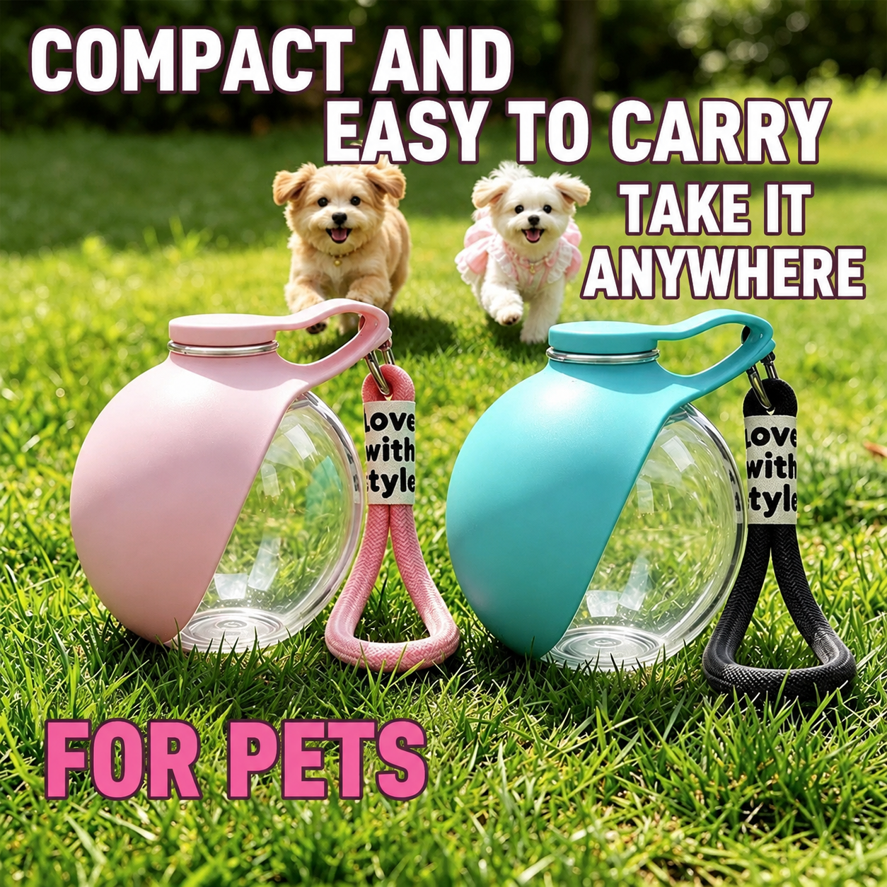 Portable Pet Water Bottle