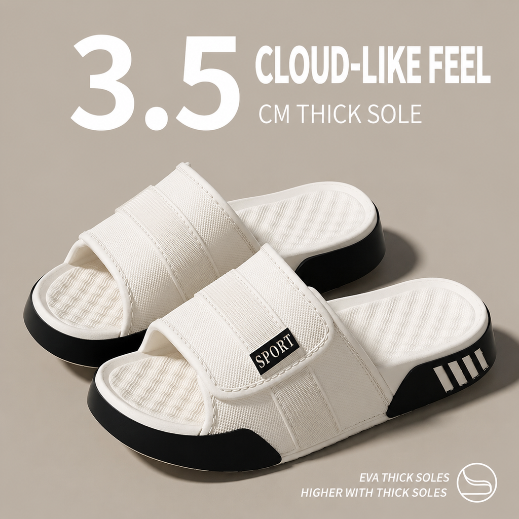 Wear-resistant and non-slip EVA sandals