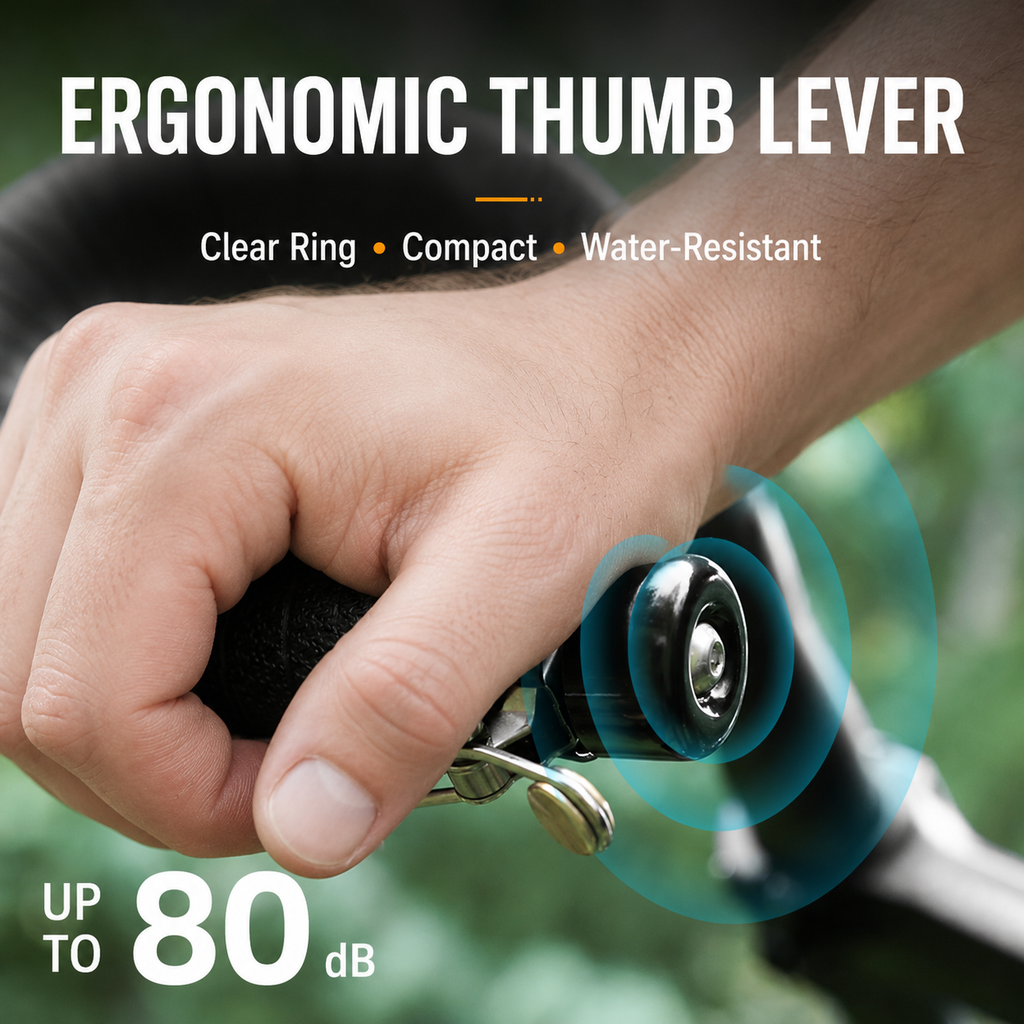 StealthRing Bar-End Bike Bell